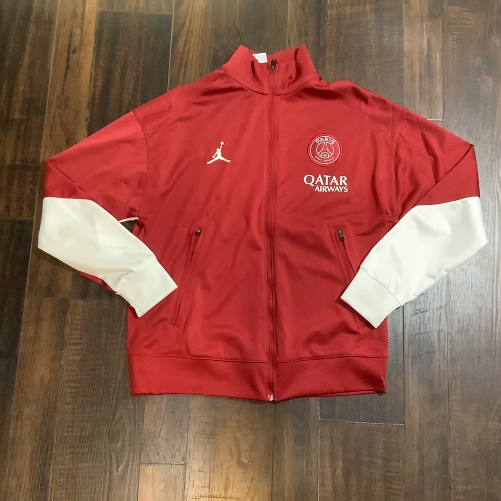 Jordan PSG Paris Saint-Germain Kids Tracksuit Red Blue Dri-FIT Set Size L Large